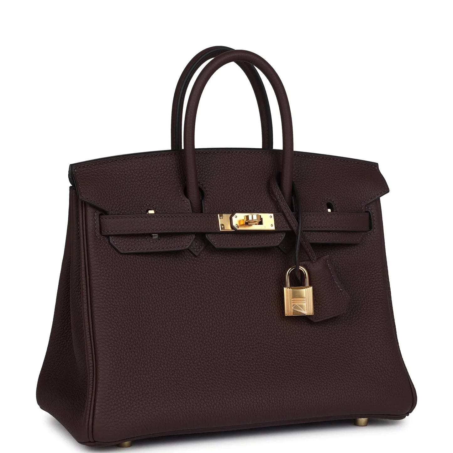 Hermès Birkin 25 Rouge Sellier Togo Gold Hardware