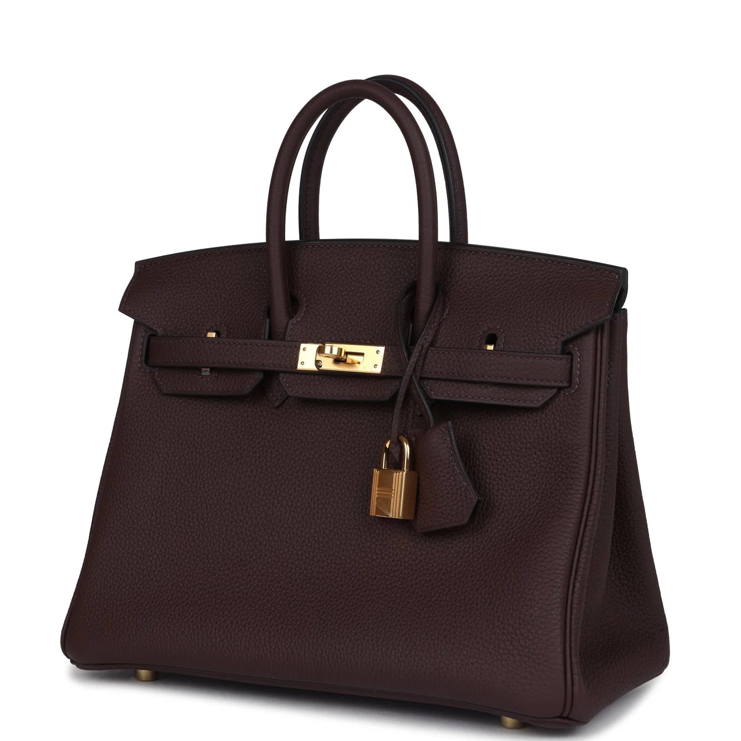 Hermès Birkin 25 Rouge Sellier Togo Gold Hardware