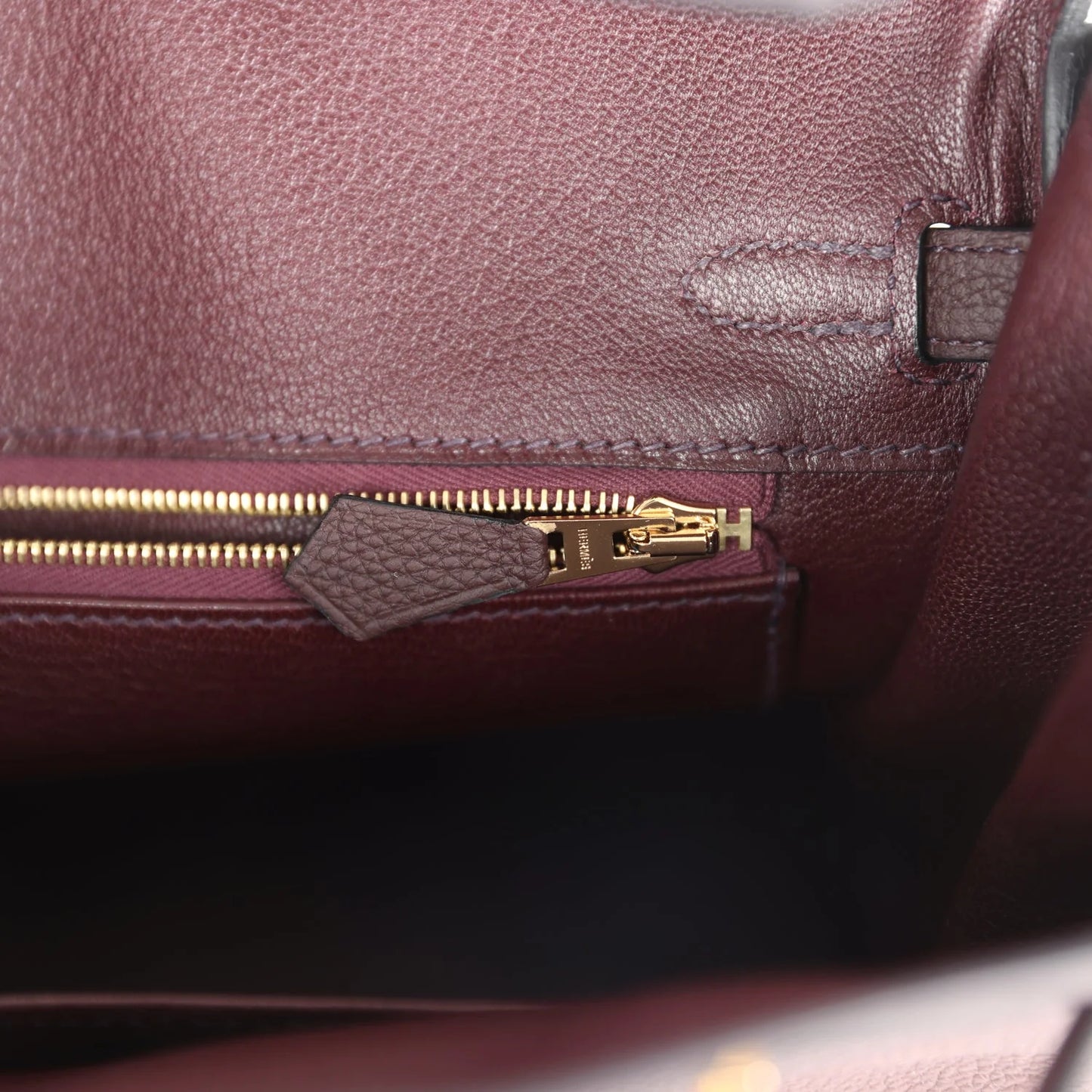 Hermès Birkin 25 Rouge Sellier Togo Gold Hardware