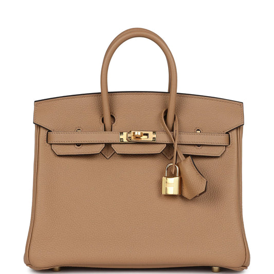 Hermès Birkin 25 Chai Togo Gold Hardware
