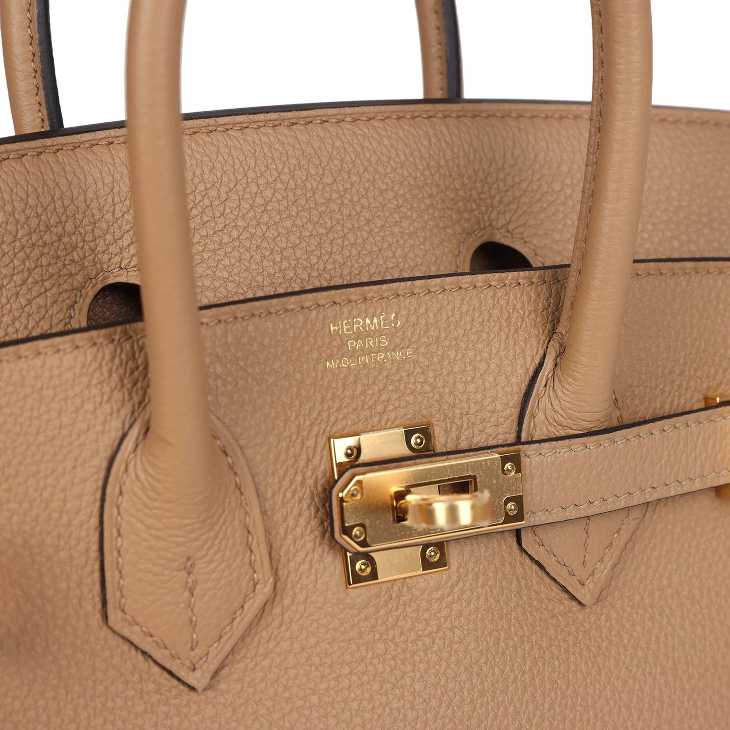 Hermès Birkin 25 Chai Togo Gold Hardware