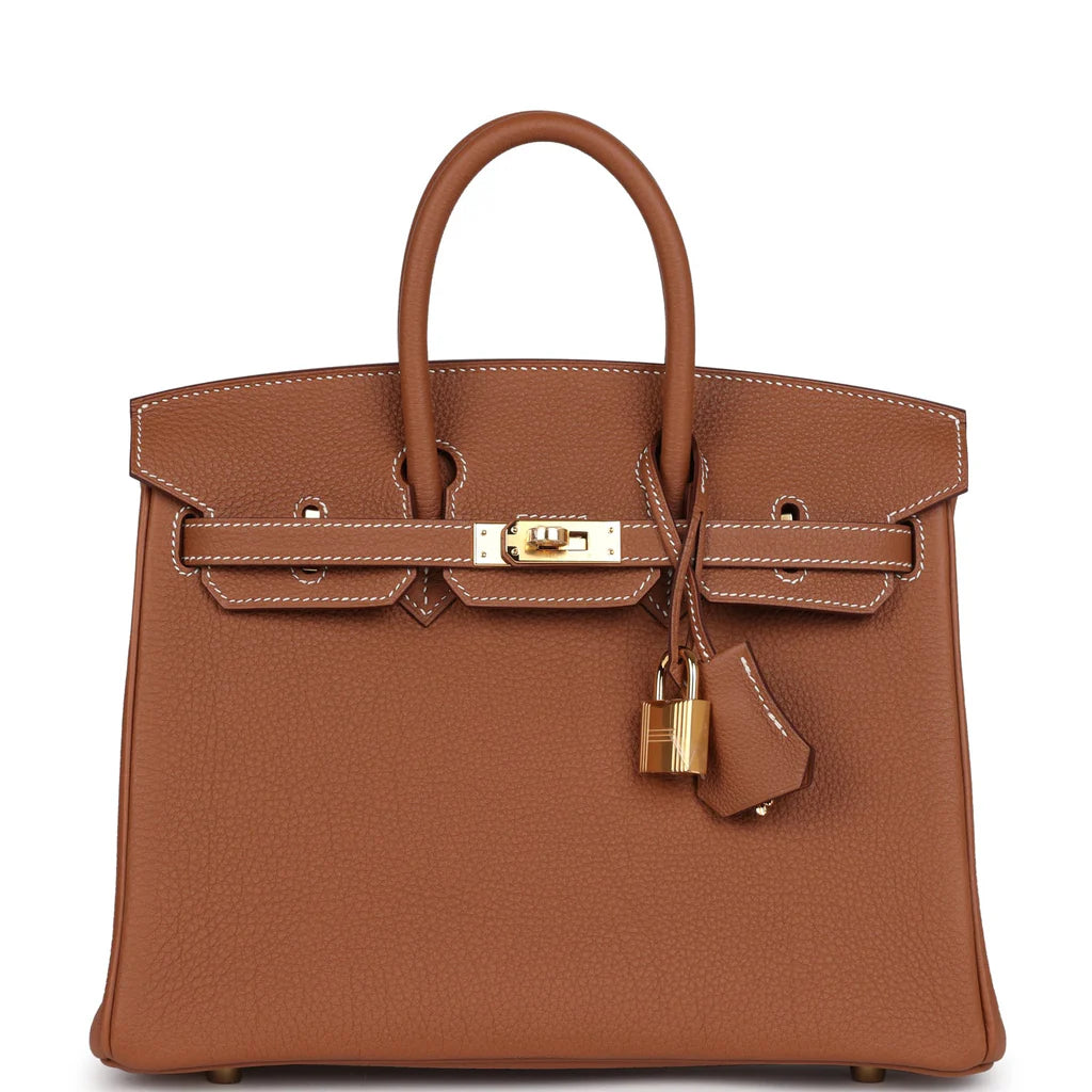 Hermès Birkin 25 Gold Togo Gold Hardware
