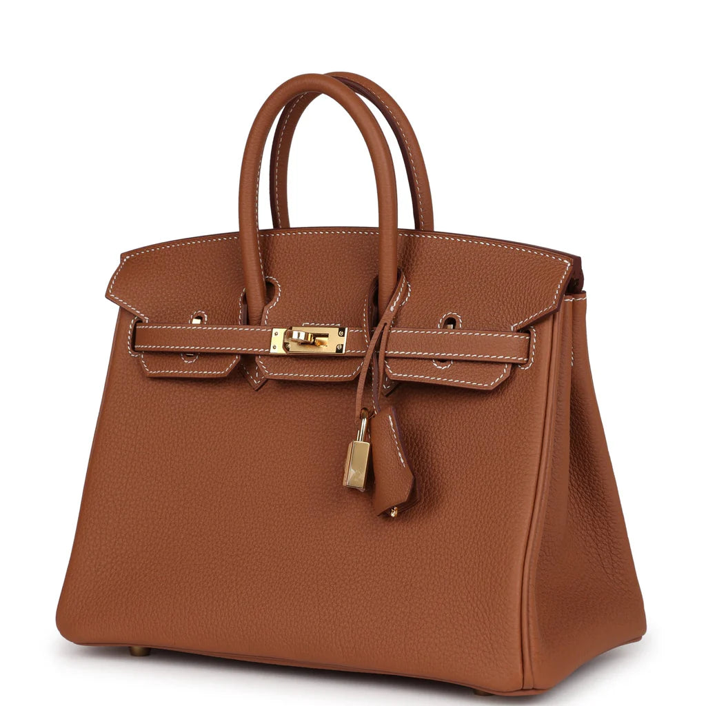 Hermès Birkin 25 Gold Togo Gold Hardware