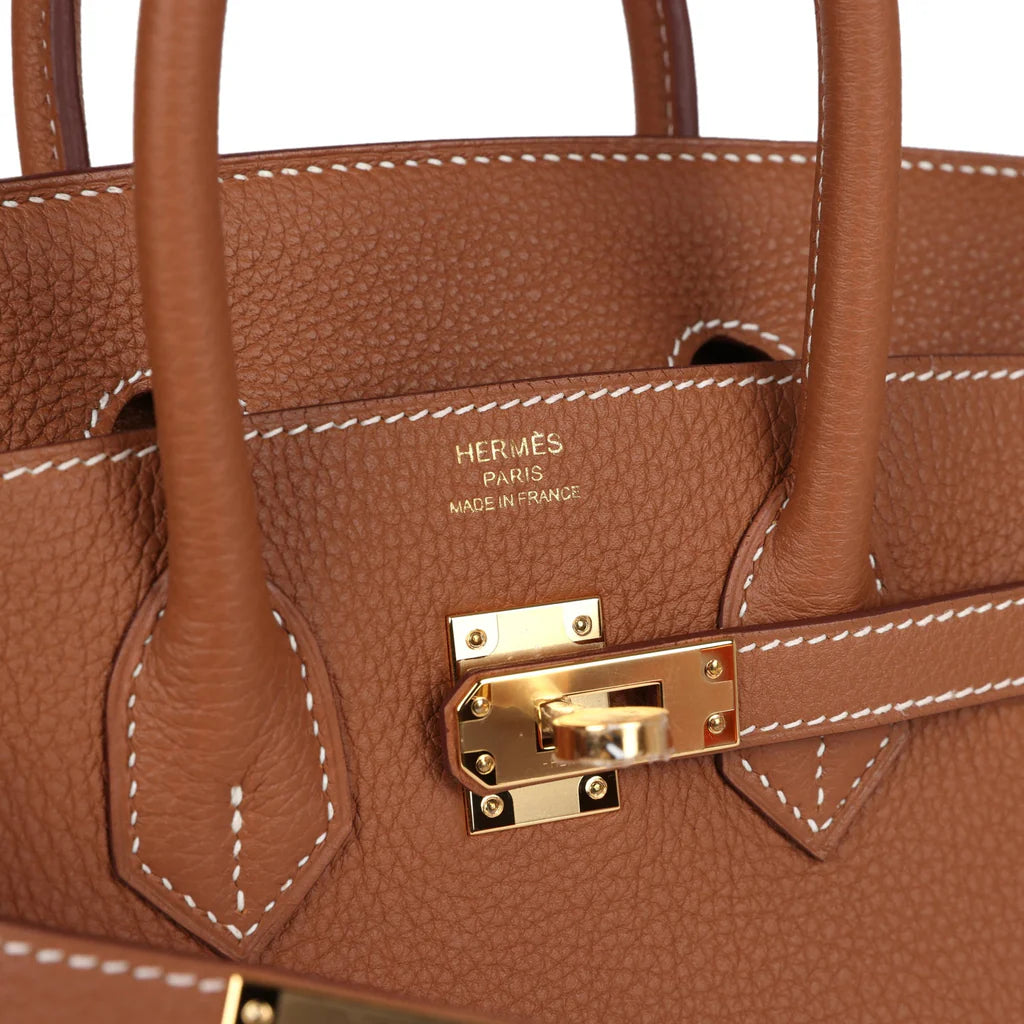 Hermès Birkin 25 Gold Togo Gold Hardware