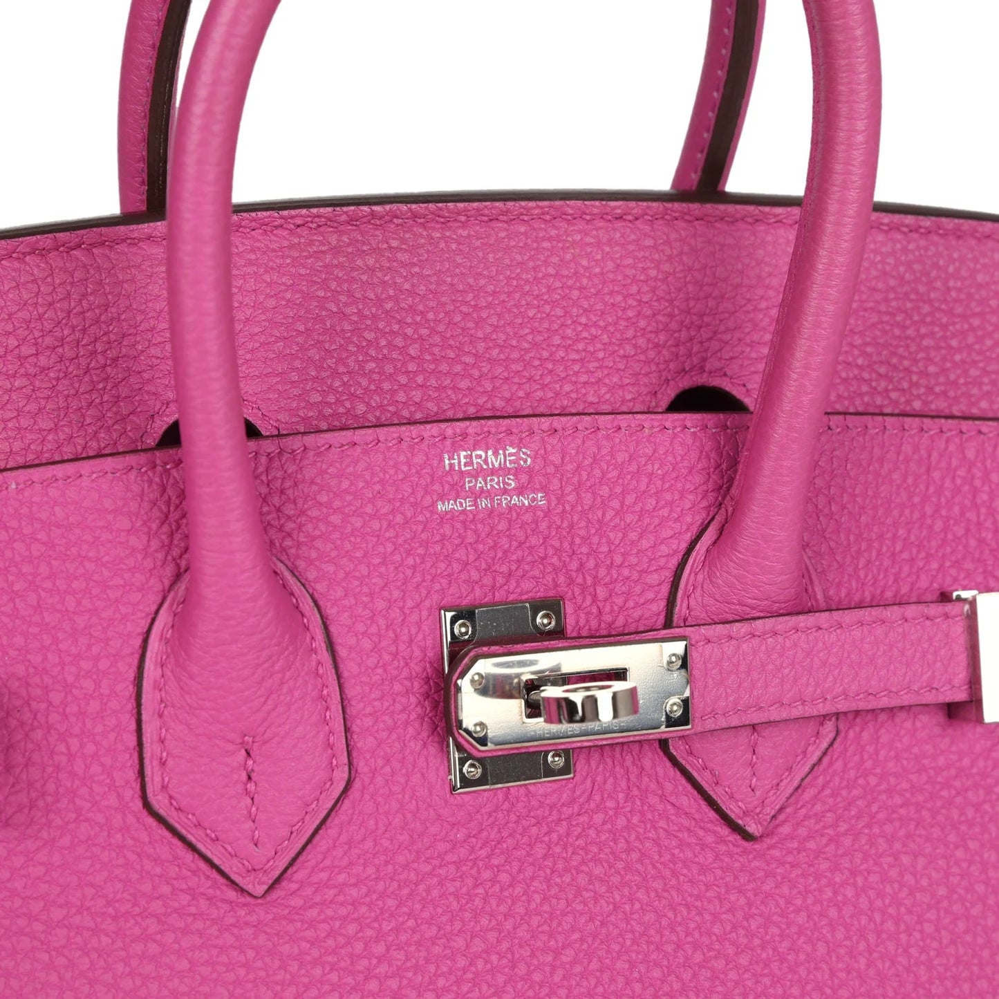 Hermès Birkin 25 Rose Pourpre Togo Palladium Hardware