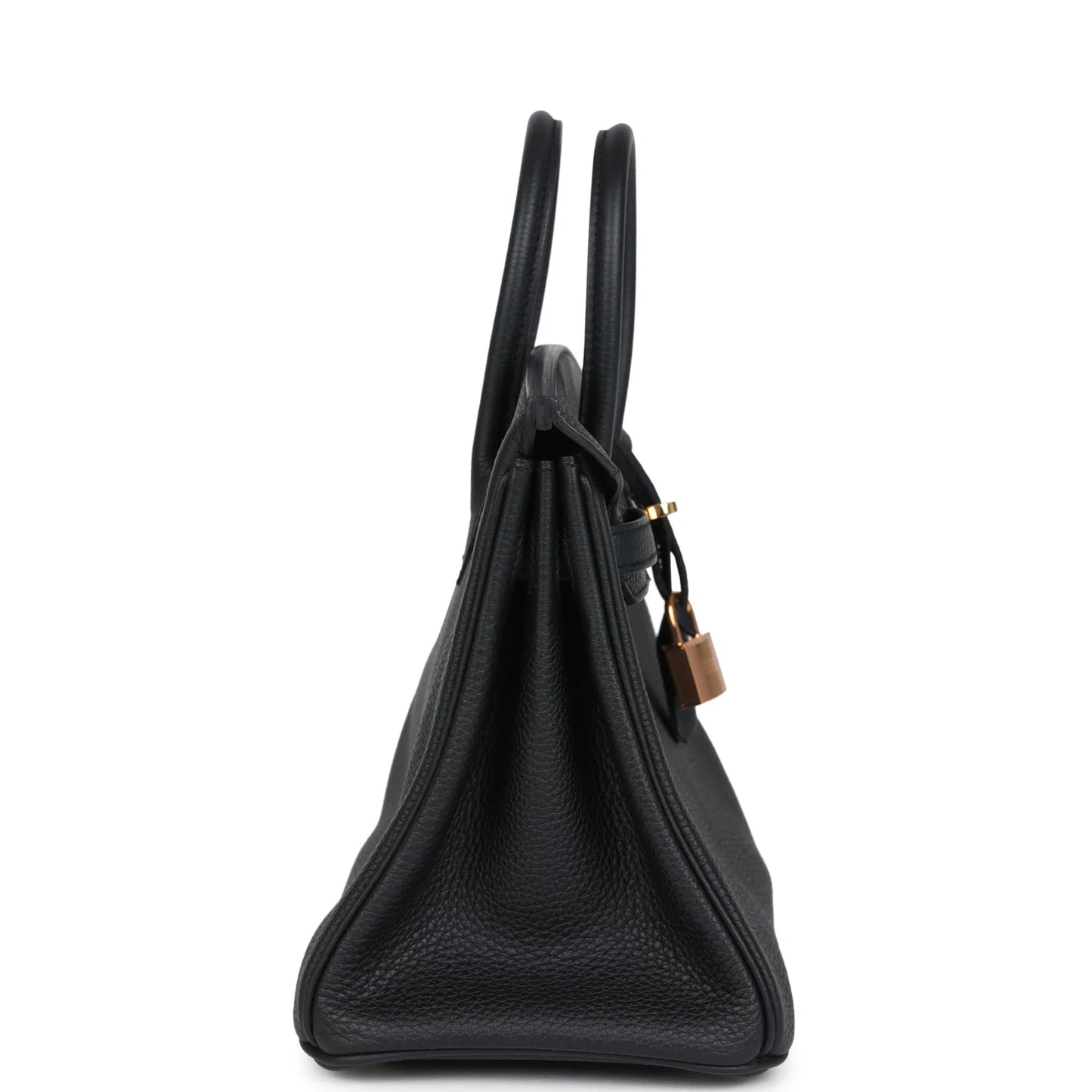 Hermès Birkin 25 Black Togo Rose Gold Hardware