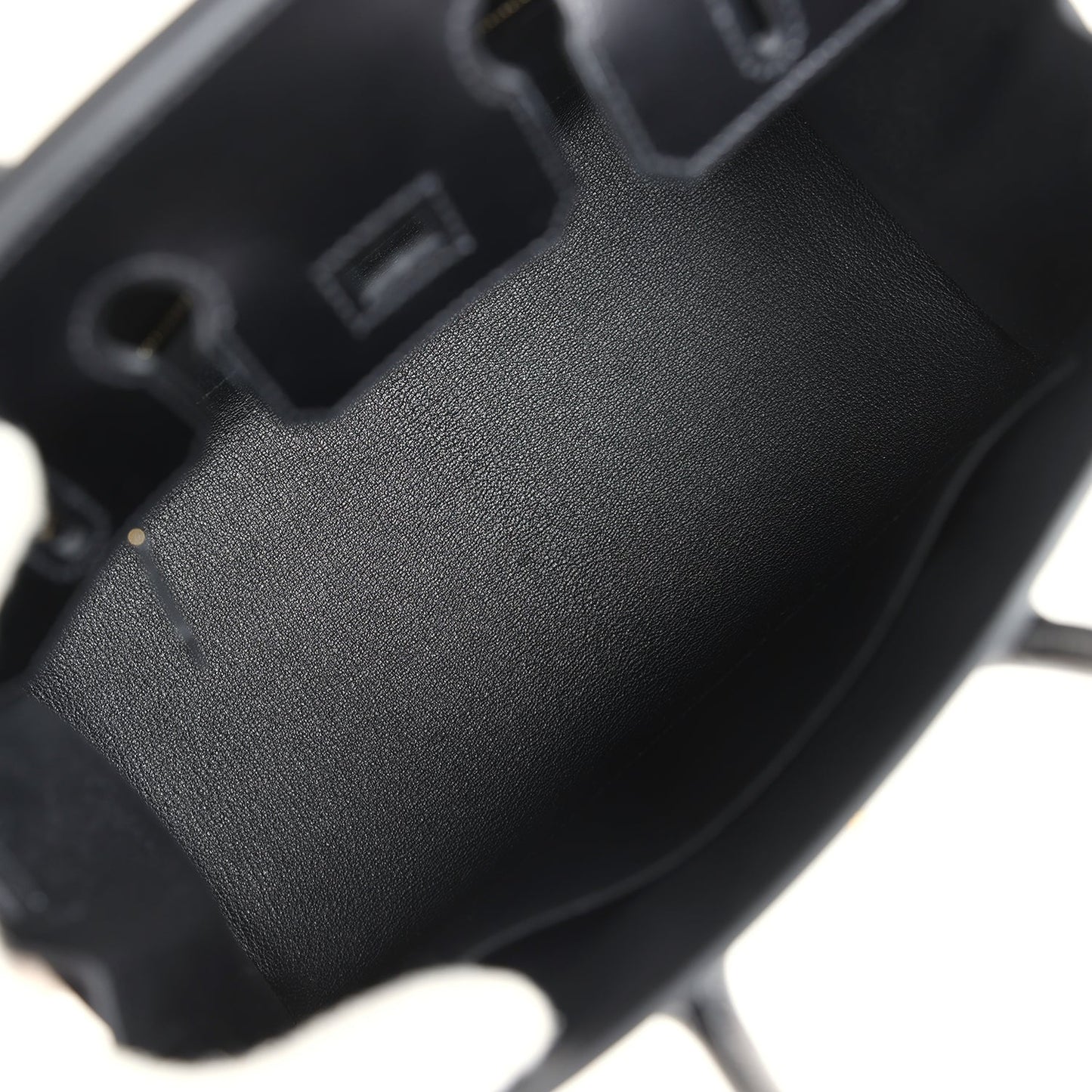 Hermès Birkin Sellier 25 Black Box Gold Hardware