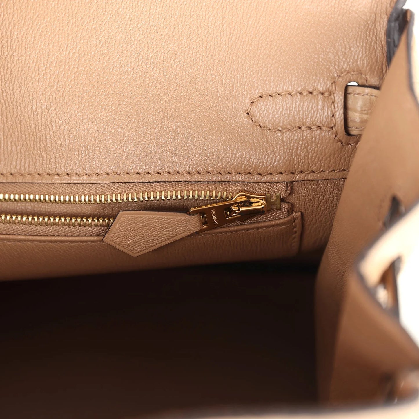 Hermès Birkin 25 Chai Matte Alligator Gold Hardware