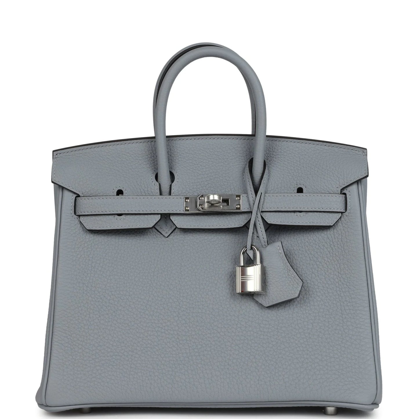 Hermès Birkin 25 Gris Pantin Togo Palladium Hardware