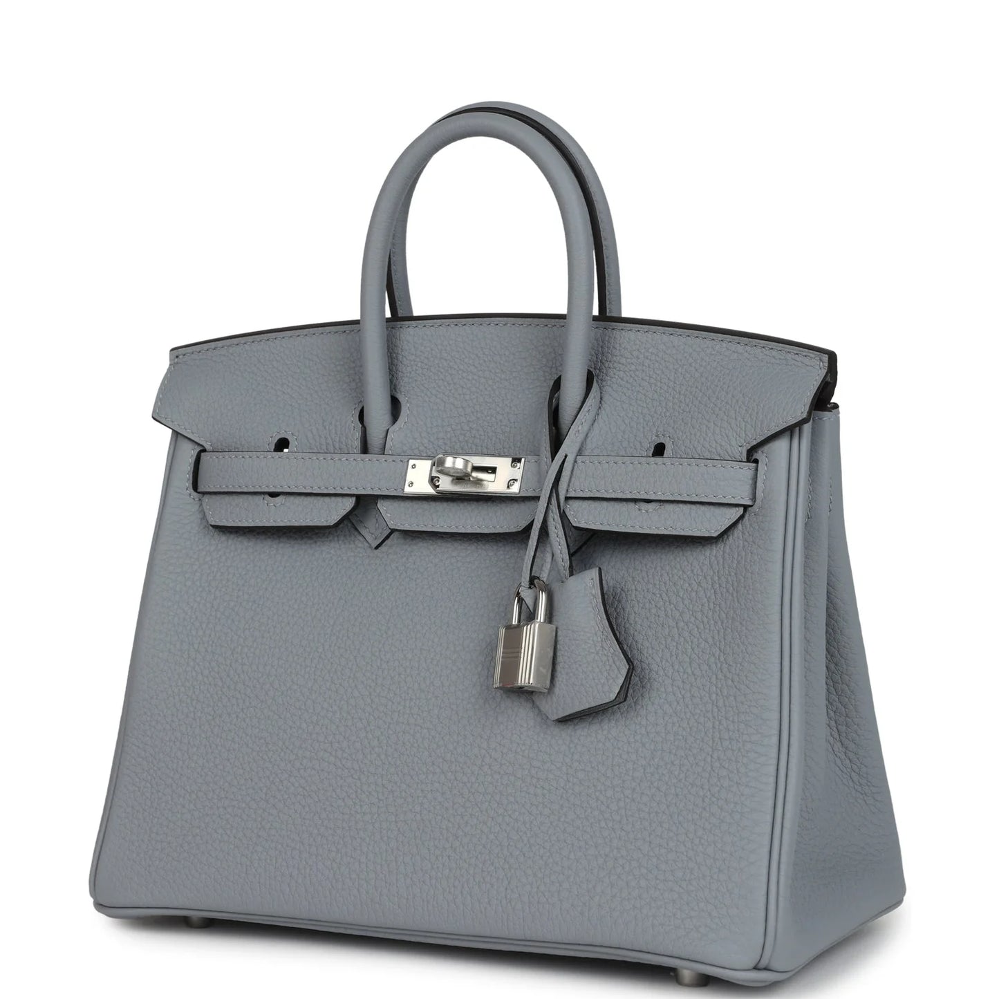 Hermès Birkin 25 Gris Pantin Togo Palladium Hardware