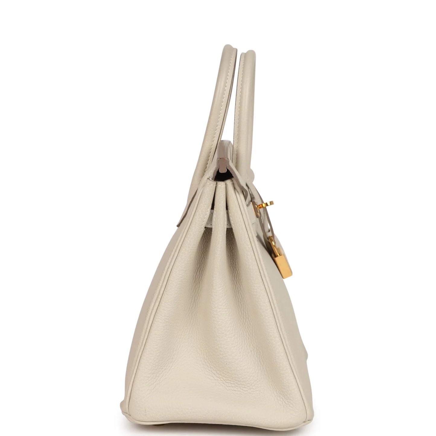 Hermès Birkin 25 Craie Togo Gold Hardware