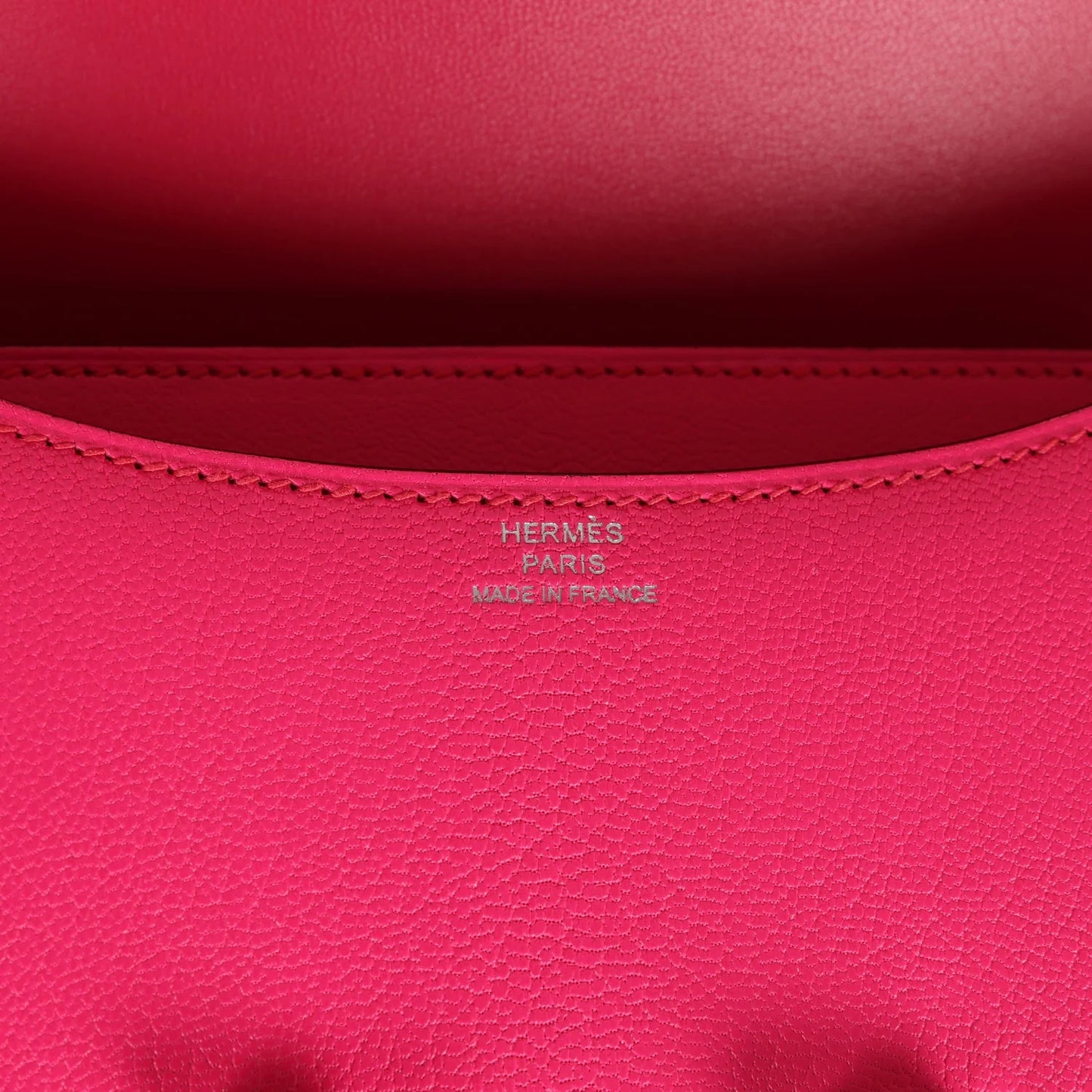 Hermès Constance 18 Rose Pop Chevre Chamkila Palladium Hardware