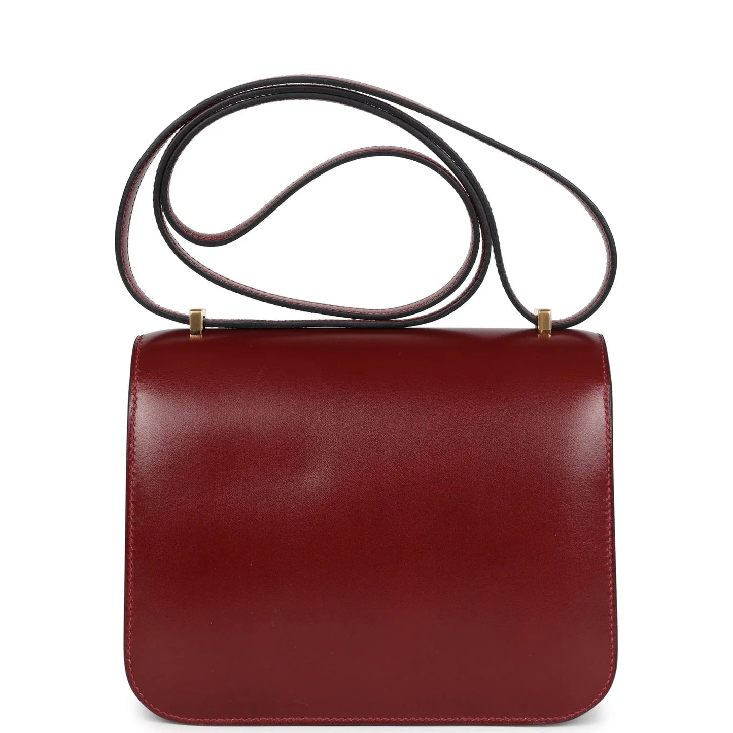 Hermès Constance 18 Rouge H Box Calfskin Gold Hardware