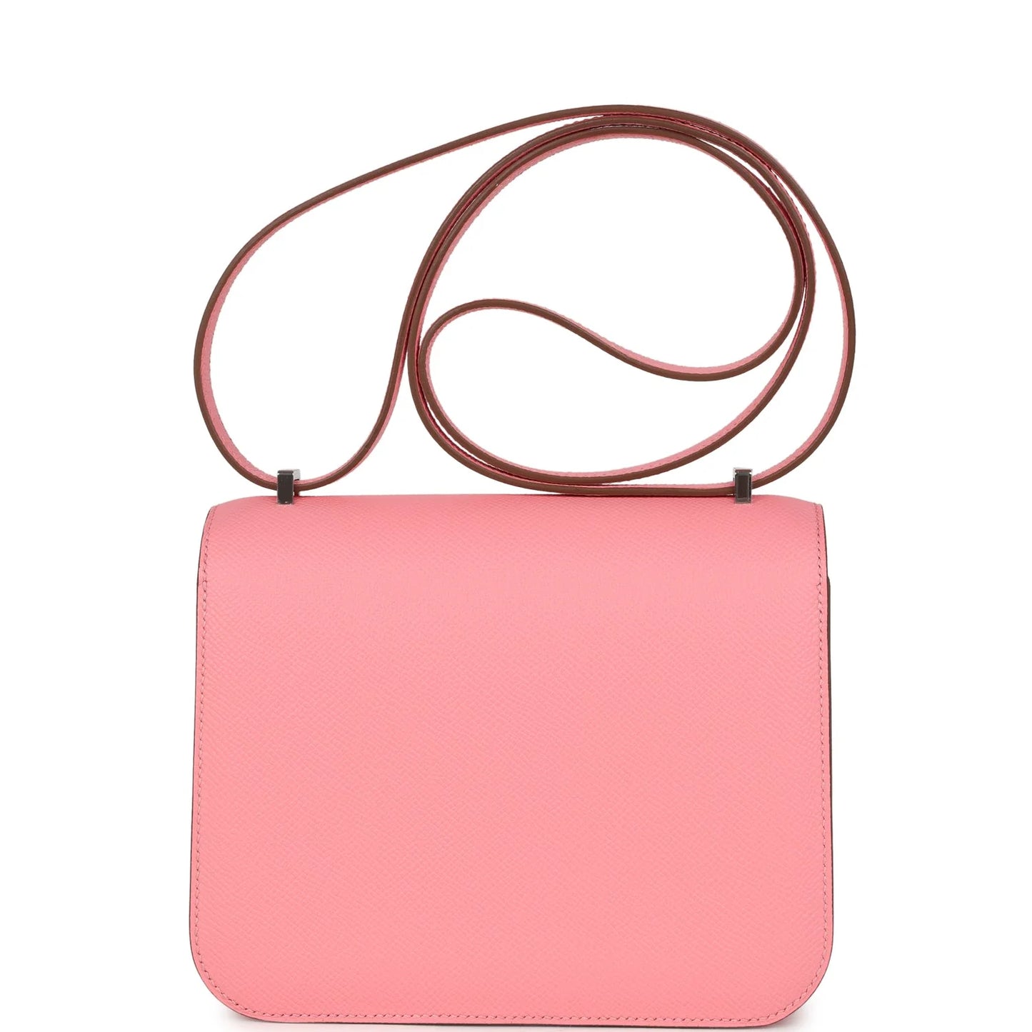 Hermès Constance 18 Rose Confetti Epsom Palladium Hardware