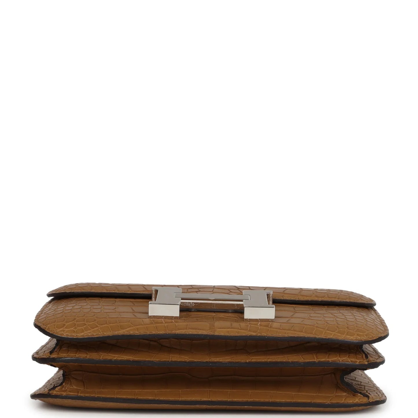 Hermès Constance 18 Kraft Matte Alligator Palladium Hardware