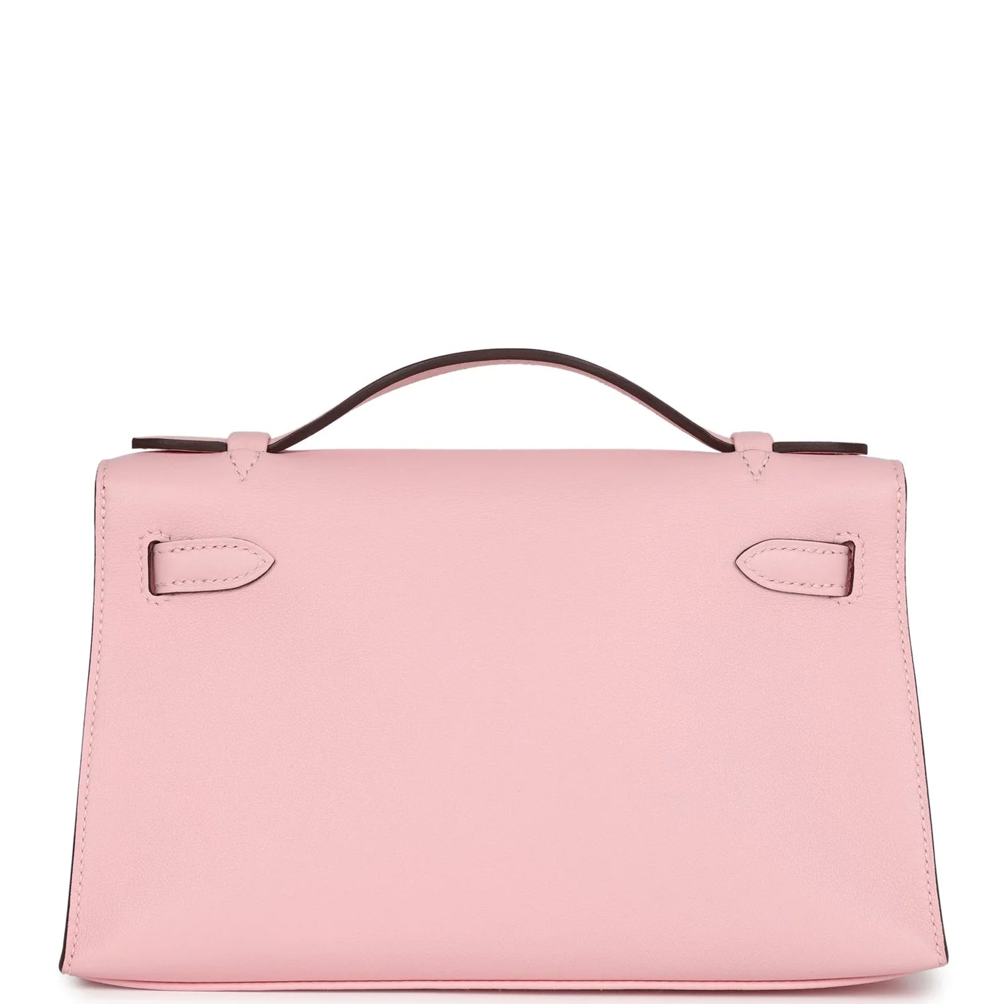 Hermès Kelly Pochette Rose Sakura Swift Palladium Hardware