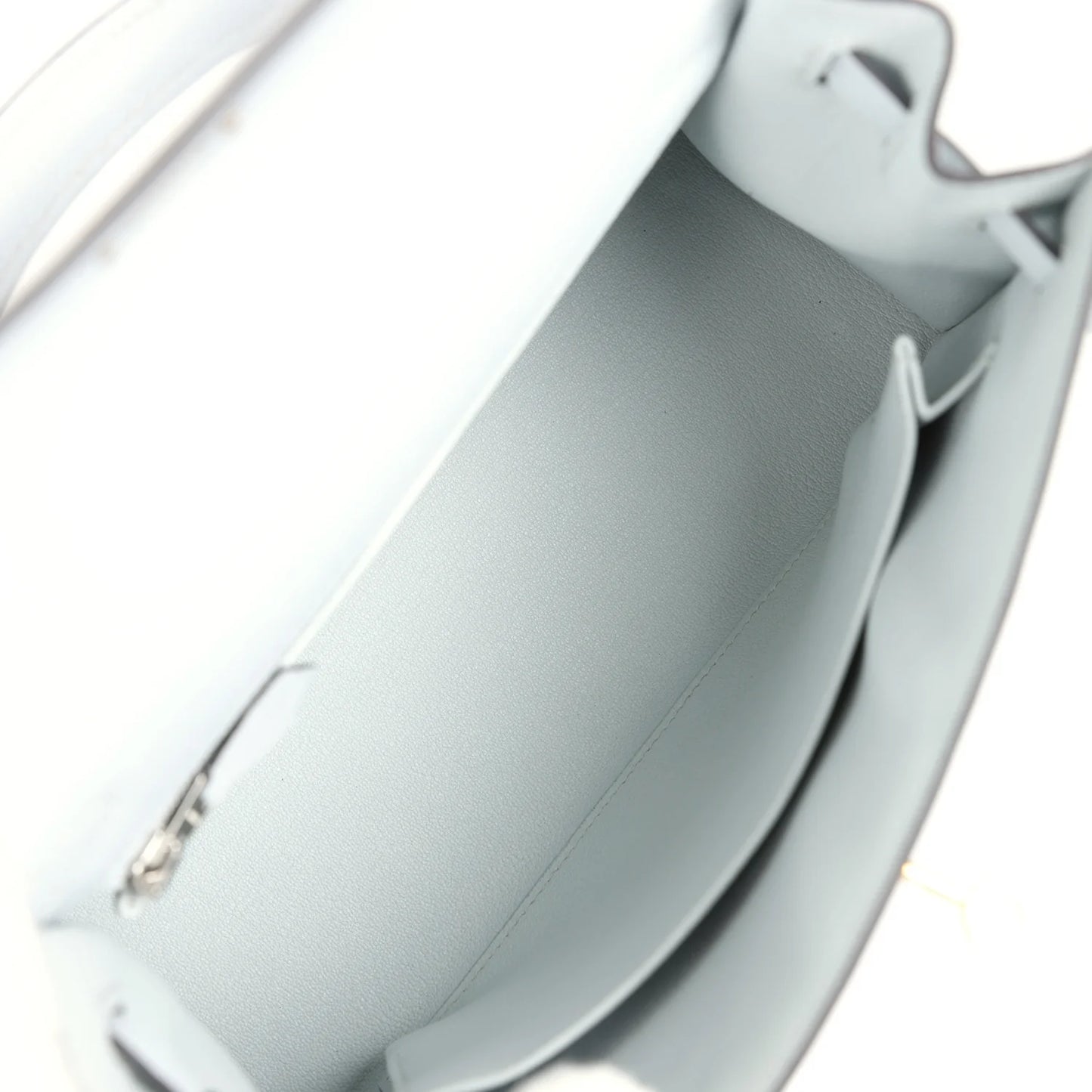 Hermès Kelly Sellier 25 Gris Platine Epsom Electrum Hardware