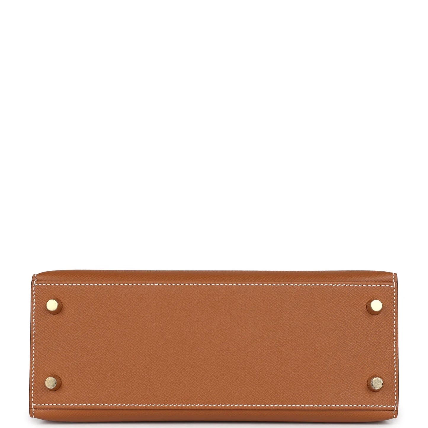 Hermès Kelly Sellier 25 Gold Epsom Gold Hardware