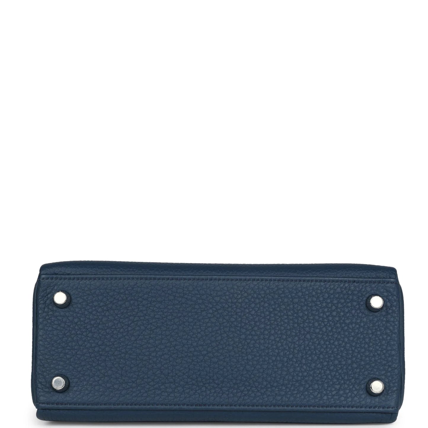 Hermès Kelly Retourne 25 Bleu De Prusse Togo Palladium Hardware