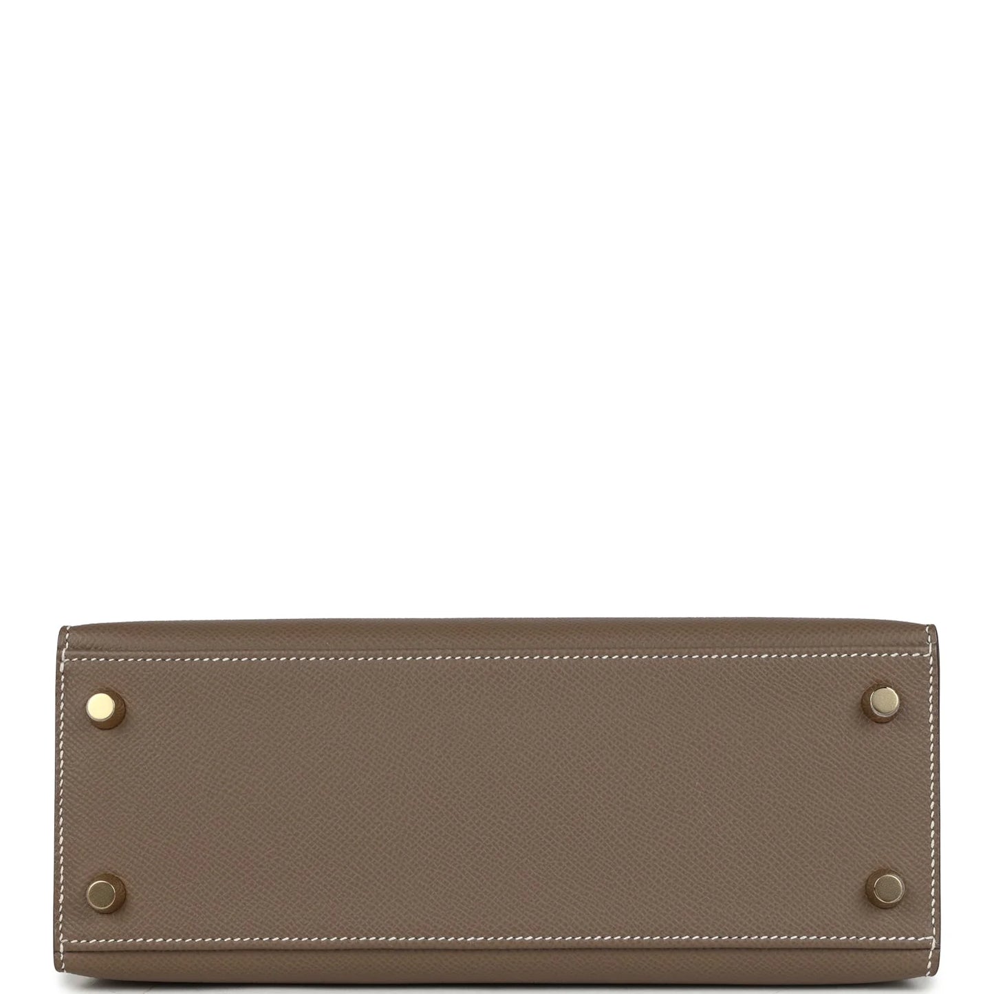 Hermès Kelly Sellier 25 Etoupe Epsom Gold Hardware