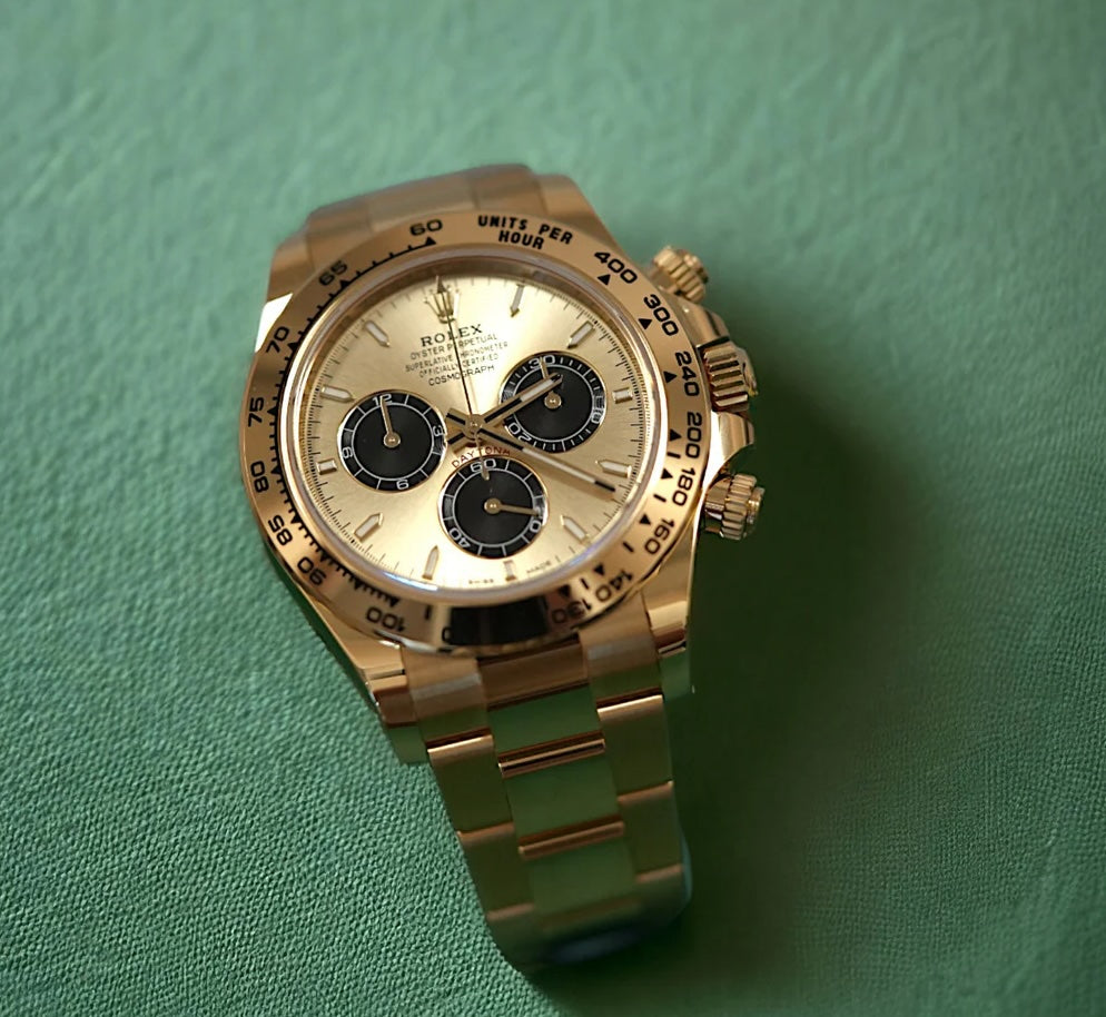 Rolex Cosmograph Daytona 40mm 126508-0006 Golden & Bright Black Dial
