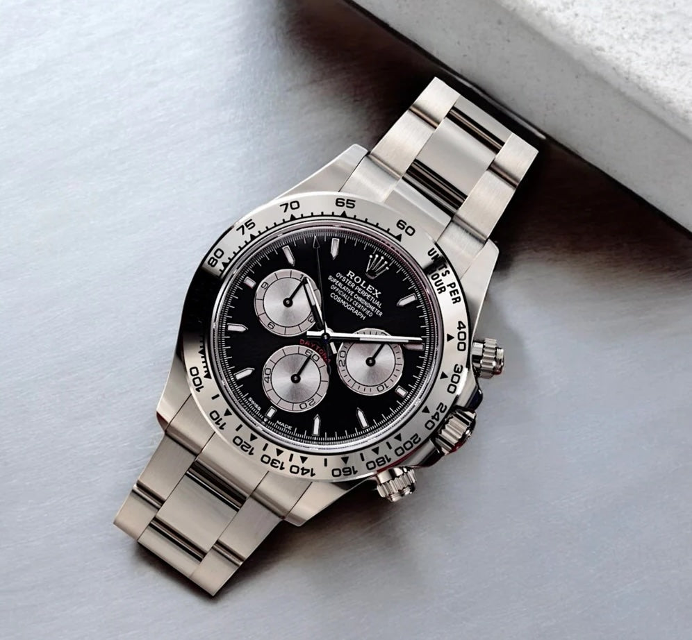 Rolex Cosmograph Daytona 40mm 126509-0001 Bright Black & Steel Dial