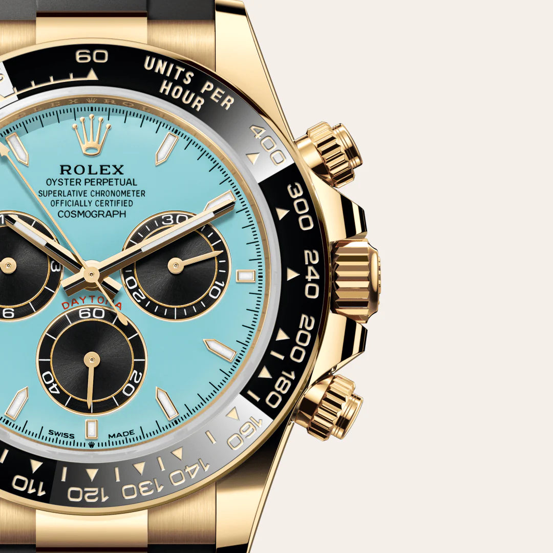 Rolex Cosmograph Daytona 40mm 126518LN-0014 Turquoise Blue & Black Dial