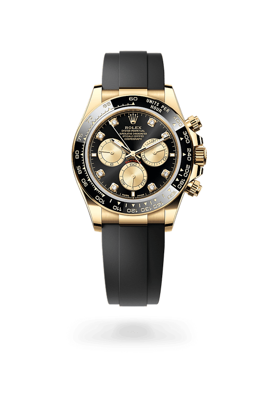Rolex Cosmograph Daytona 40mm 126518LN-0006 Bright Black & Golden with Diamonds